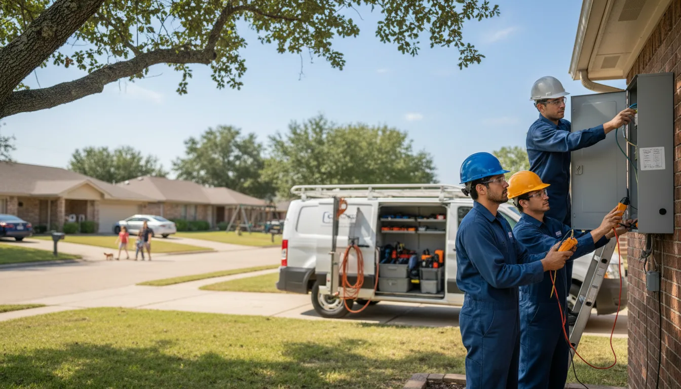 Certified electrician providing emergency electrical services in Douglas, ND
